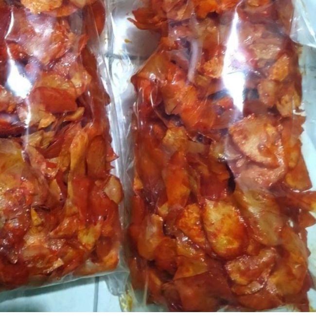 

➩ Kripik singkong balado pedas manis 1kg ➧