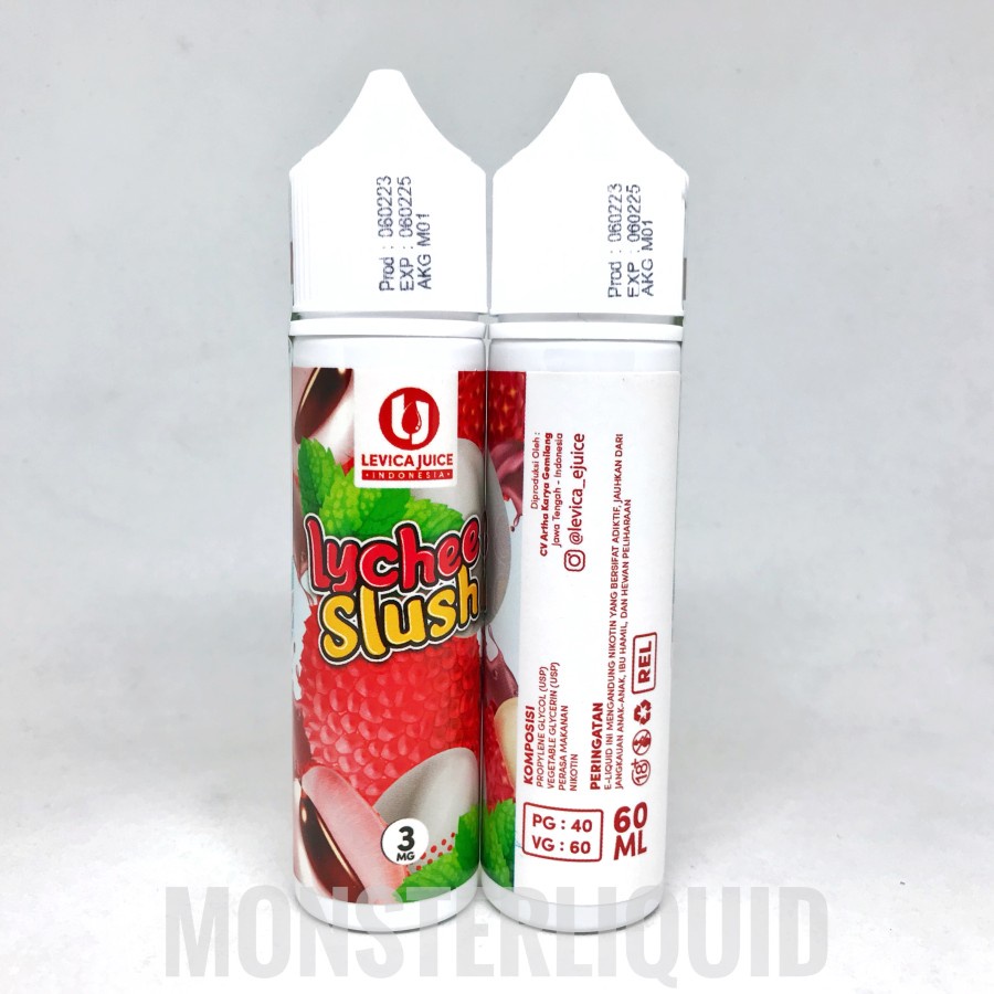 LYCHEE SLUSH BY LEVICA JUICE INDONEISA 3MG 60ML