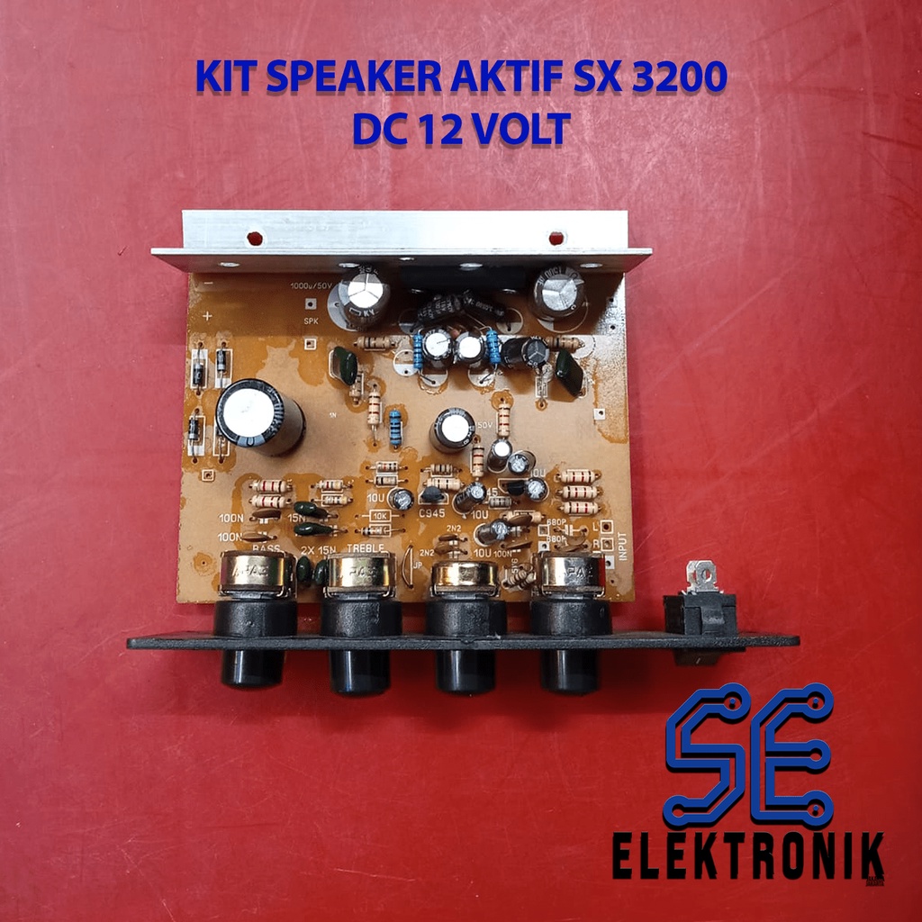 Kit Speaker Aktif SX 3200 DC 12 Volt