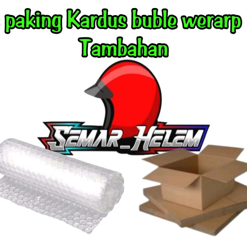 

paking Kardus dan Bubble wrap Tambahan