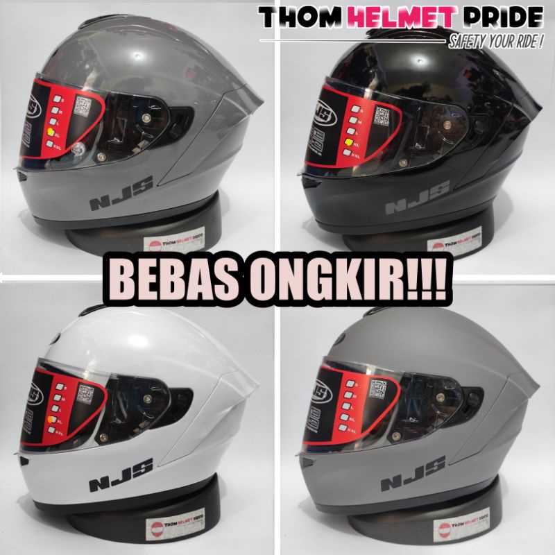 NJS ZX-1 SOLID | NJS ZX-1 SOLID BLACK | NJS ZX1 HITAM | NJS ZX 1 WHITE | NJS BARONG | ZX1 BARONG | F