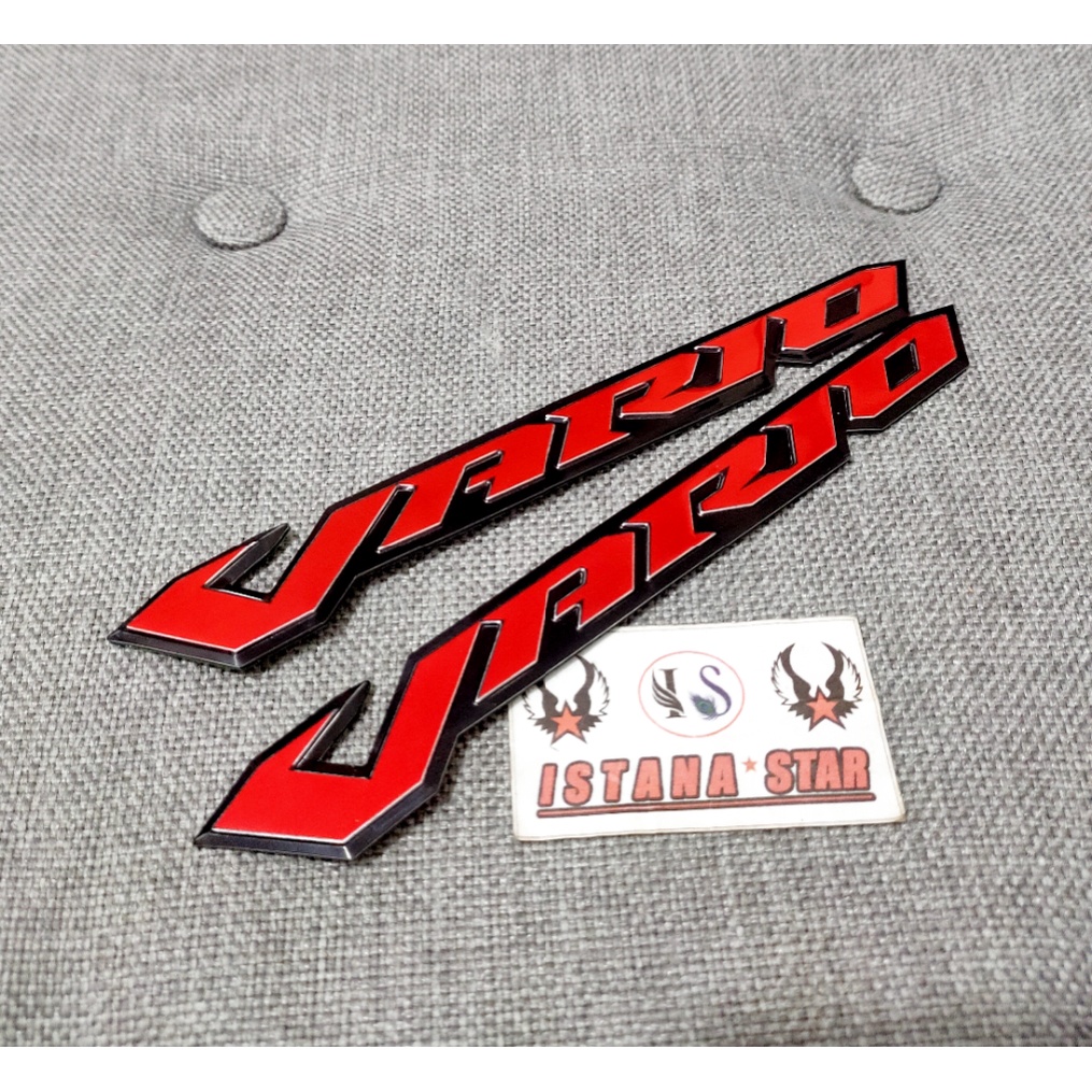 emblem BEAT VARIO emblem sticker timbul vario harga satuan (1 pc) dan 1 set kiri kanan