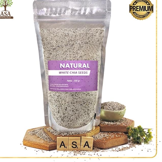 

☎ WHITE Chia Seed 500gr ➨