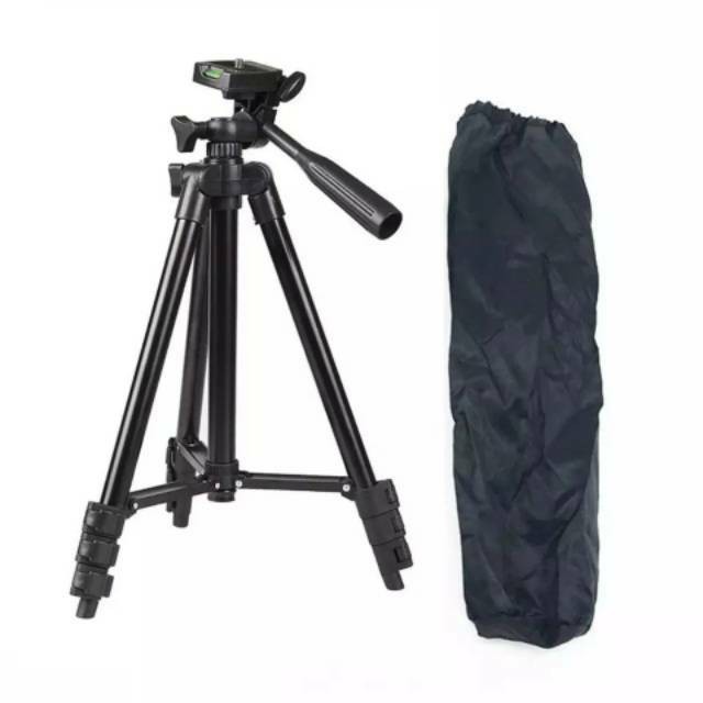 TRIPOD 3120 / 3120A  3110 Original 100% Untuk HandPhone dan Kamera Free Holder U dan Tas Tripod