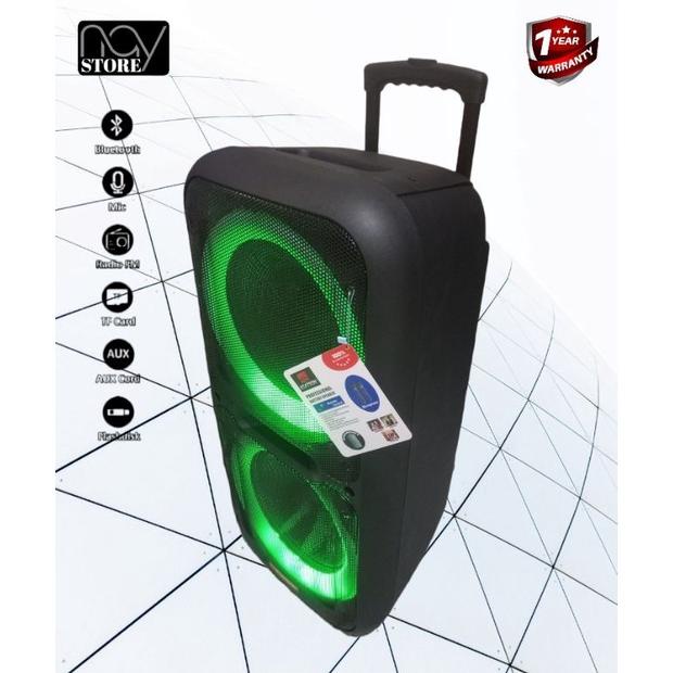 speaker portable ASATRON typhoon 12" 2