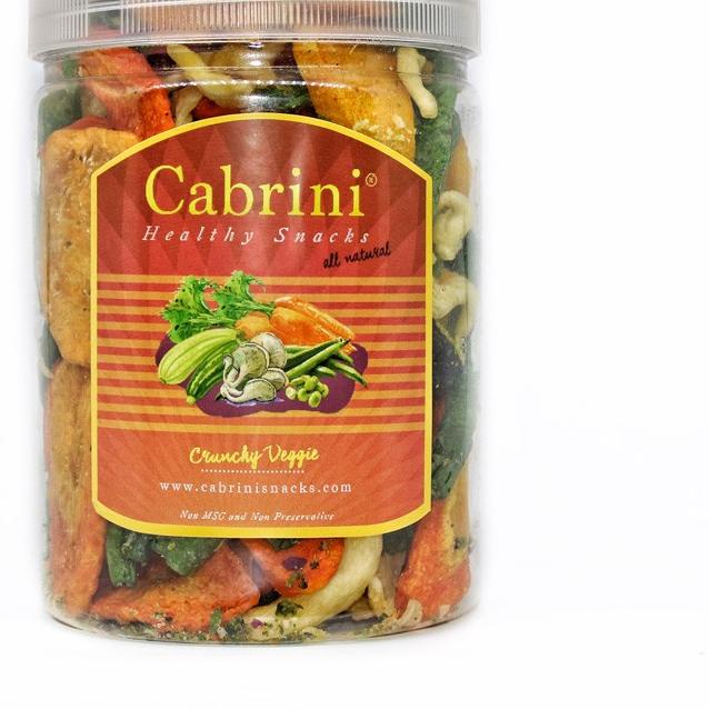 

♥ Cabrini Healthy Snacks - Crunchy Veggie ( 800 ml ) Keripik Sayur ✹
