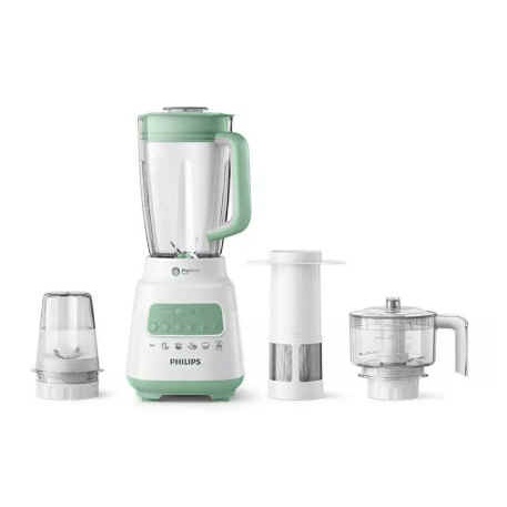 PHILIPS BLENDER HR 2223 FULL SET / 4 IN 1 PELUMAT (2 LITER) GARANSI RESMI 2 TAHUN 5000 SERIES PRO BLEND CRUSH CHOPPER