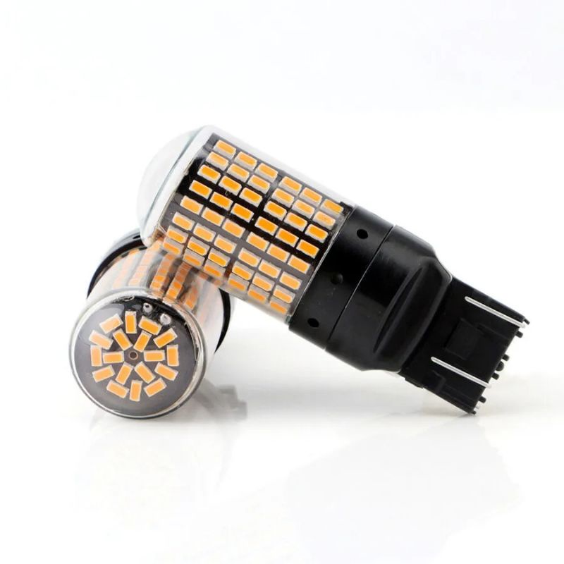 Led T20 7440 144 Smd 12-24 Volt Super Terang R126