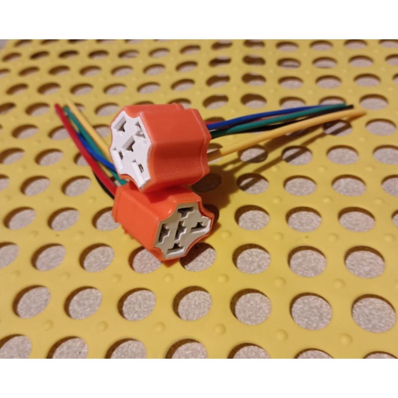 soket relay 5kaki, soket relay bahan cramik