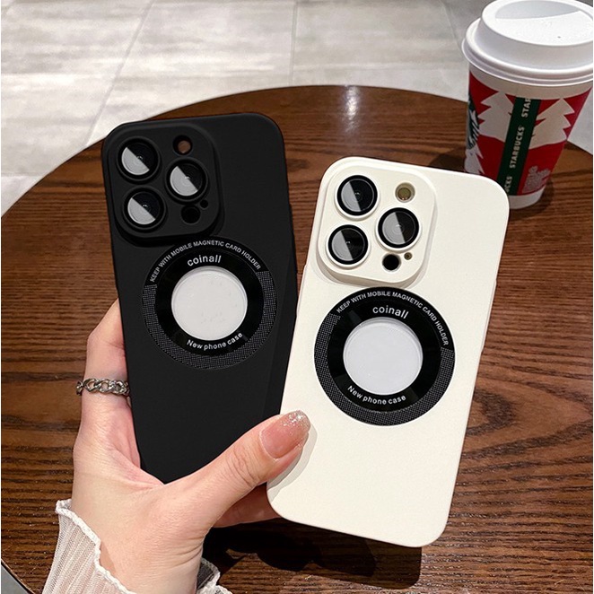 IPHONE Casing hard case anti-fingerprint ultra-Tipis Mewah Untuk Iphone13 12 14 Pro Max14 Plus Dengan Pelindung Lensa Casing Ponsel Tahan Guncangan​​​​​​​