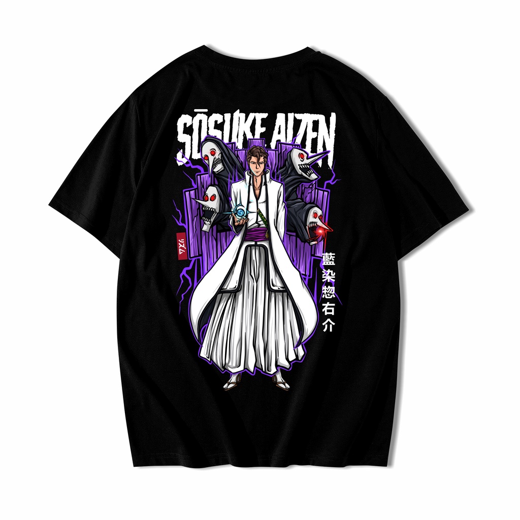 RIZUMU KAOS ANIME SOSUKE AIZEN BLEACH 24S