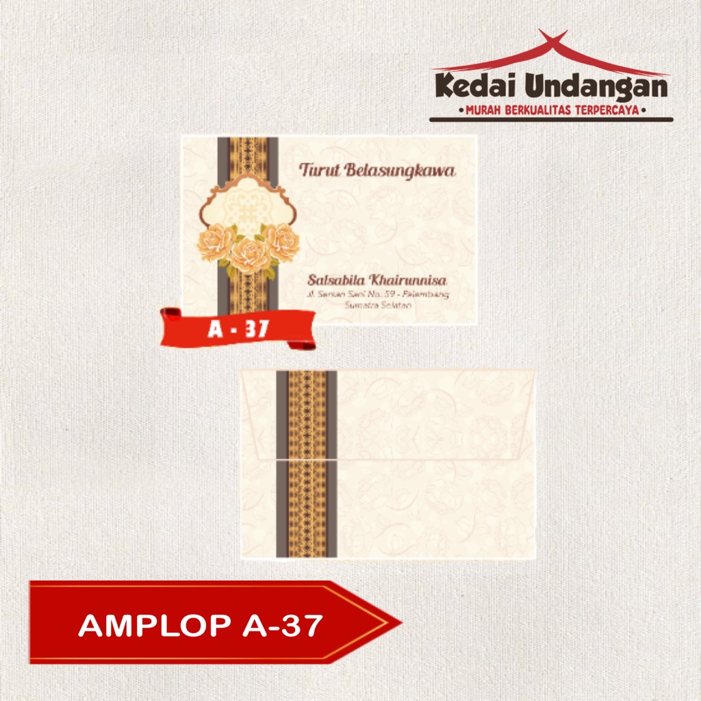 

Amplop Falah Motif A-37 Isi 50 Lembar Tanpa Tulisan