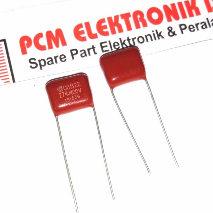 Milar 274J400V 274J 400V 274 400 270nF pcmelektrob9090 Berkualitas