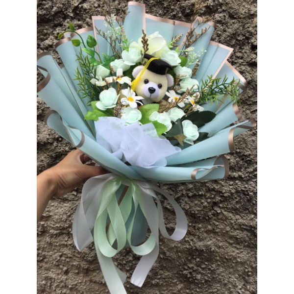BOUQUET BUNGA ARTIFICIAL | BOUQUET WISUDA