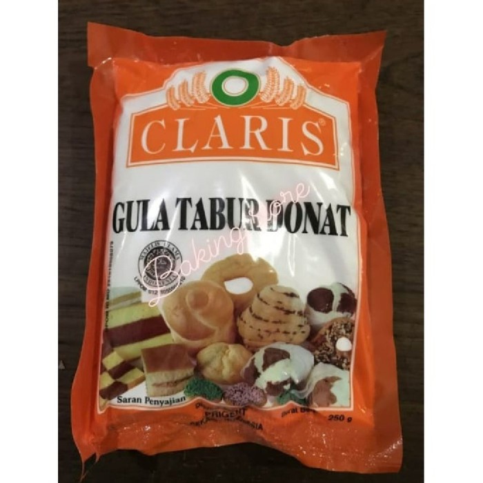 

Gula Tabur Donat Claris 250gram