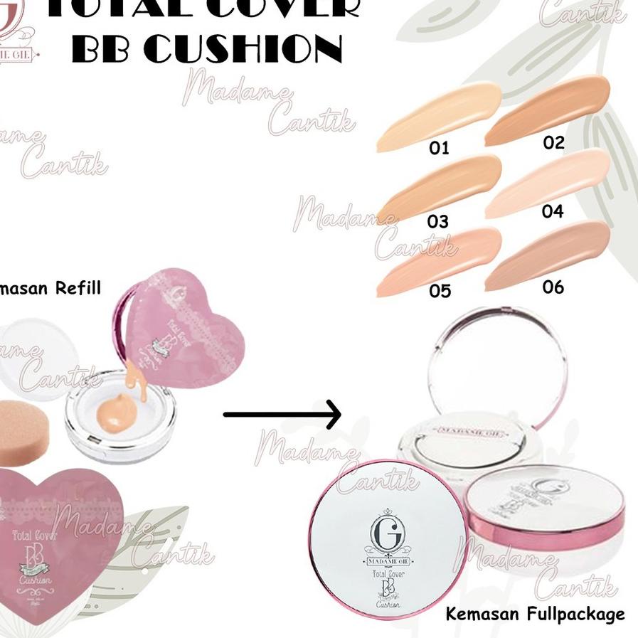 ◊ ✿ MADAME ✿ MADAME GIE TOTAL COVER BB CUSHION / BB CUSHION FULL REFILL COVER ➫