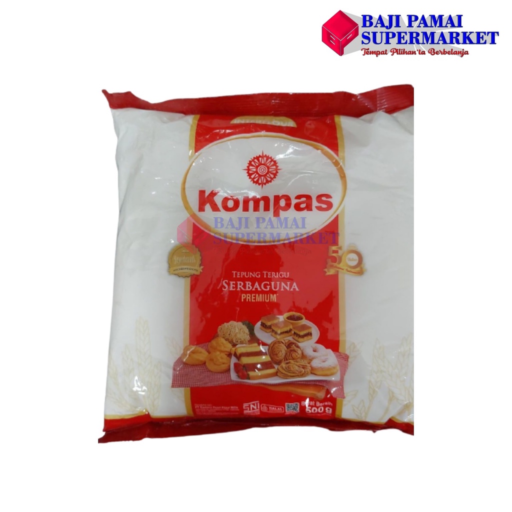 

Terigu Kompas 500 gr