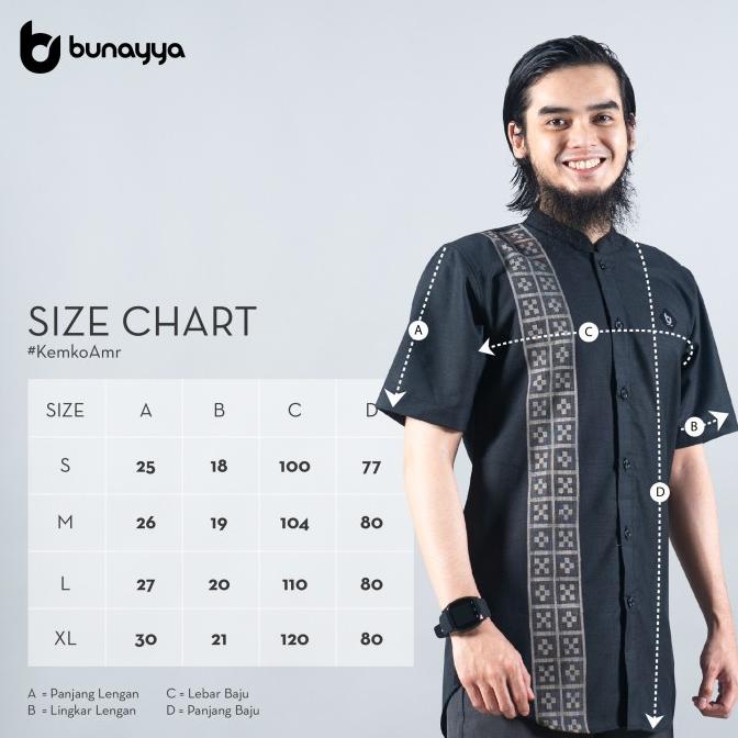 BAYAR DITEMPAT Kemko Amr Bunayya Sunnah Clothing Kemeja Koko Katun India Songket /BAJU KOKO PRIA/BAJ