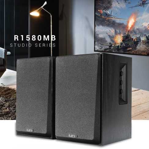 Speaker Aktif 2.0 Dual Microphone Bluetooth AUX RCA R1580MB Edifier