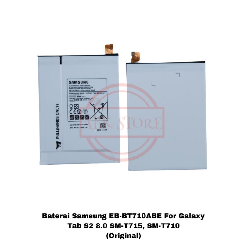 BATRE BATERAI BATTERY SAMSUNG GALAXY TAB S2 8.0 SM-T715 / SM-T710 ORIGINAL