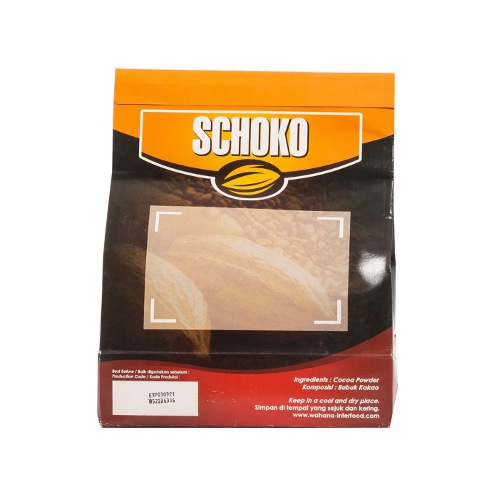 

SCHOKO DSP Cocoa Powder - 1 Kg / Coklat Bubuk High Fat 19/21