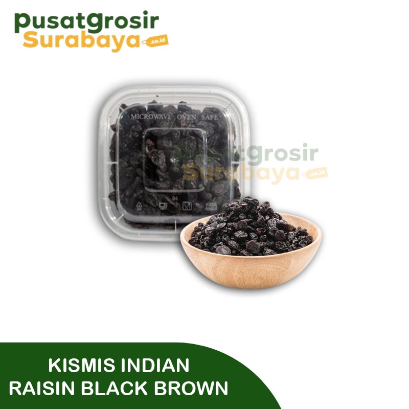 

Kismis Indian Raisin 250gr Black Brown & Golden Raisin