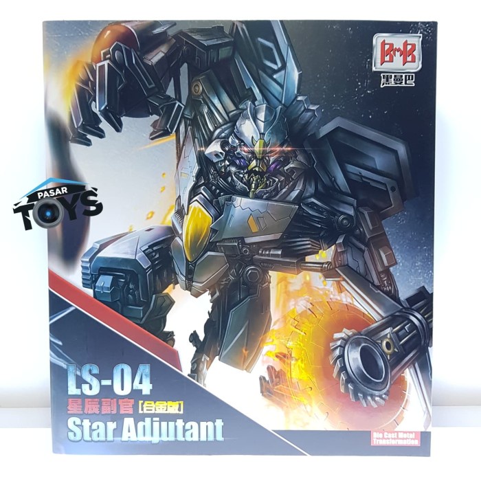 Ls-04S Star Adjutant Blackmamba Aka Starscream Oversize Ls04S #Original