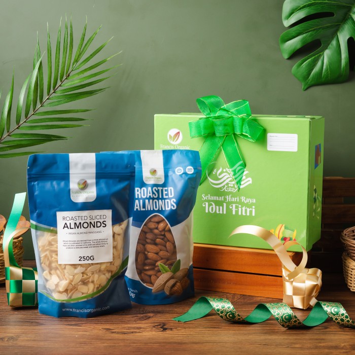 

Hampers Lebaran Premium Paket Almonds Delight ( Roasted Almond'S ) 074
