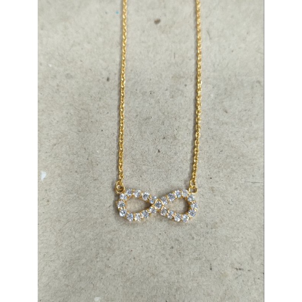 kalung nori pita 3 gram emas muda