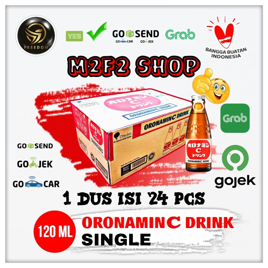 

Oronamin C Drink - 120 ml Kemasan Karton (Khusus Bluebird/Gosend/Grab)