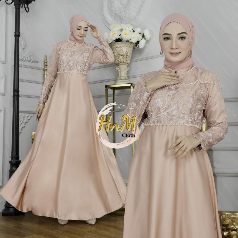 Sonia Dress Brukat Warna Lilac Gamis Pesta Dress Kombinasi Helen Maxy Gaun Pesta Muslimah Mutiara Brukat Remaja Tiara Dress Velvet Premium Dress Jumbo Gamis Brukat Jumbo XXL Gamis Lebaran Anak Perempuan Outfit Bridesmaid Seragam Pernikahan Gamis Muslimah