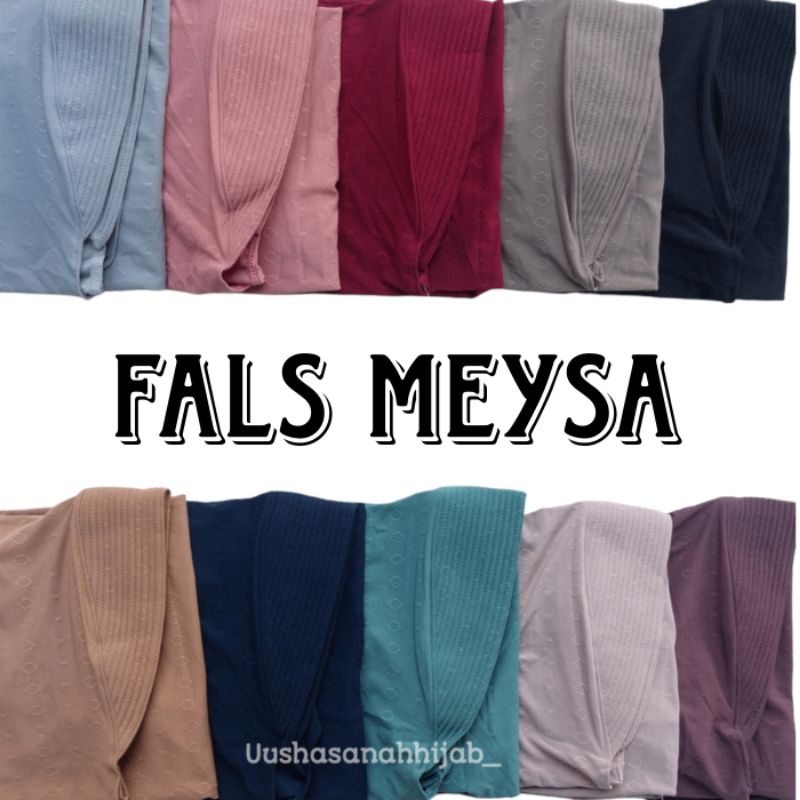 [ Ori Fals ] MEYSA••hijab pet rempel••hijab instan Jersey Tamara