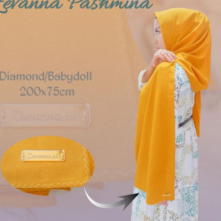 ✦ PREMIUM Pashmina 200x75cm || jilbab pashmina ceruty babydoll/diamond ☺