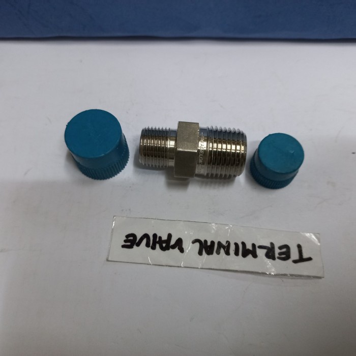 [Sendok Bebek] Hex Reducing Nipple Swagelok Ss-8-Hrn-4 Double Neple Swagelok 1/21/4 [Peralatan]