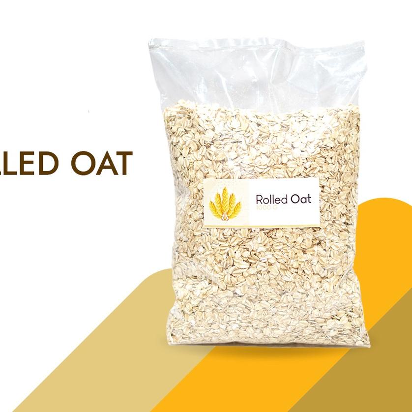 

☚ Reguler Rolled Oat 1 Kg - Oatmeal Gandum Utuh Original ♖