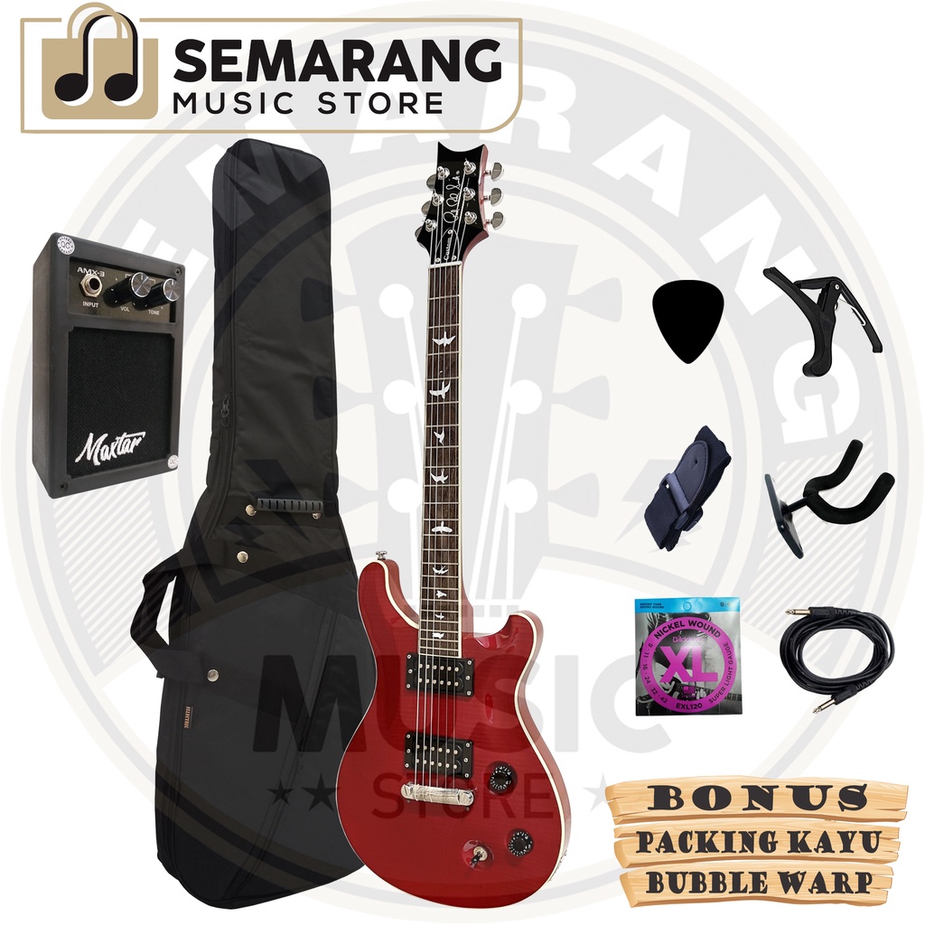 Gitar Elektrik PRS Paul Reed Smith Fire Red