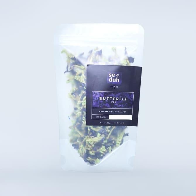 

SEDUH - Bunga Telang Kering Teh Butterfly Pea Blupea Tisane 30 Gram