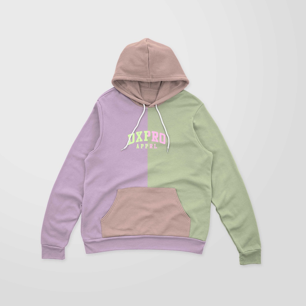 DXPRO Hoodie Jumper Bordir Pastel