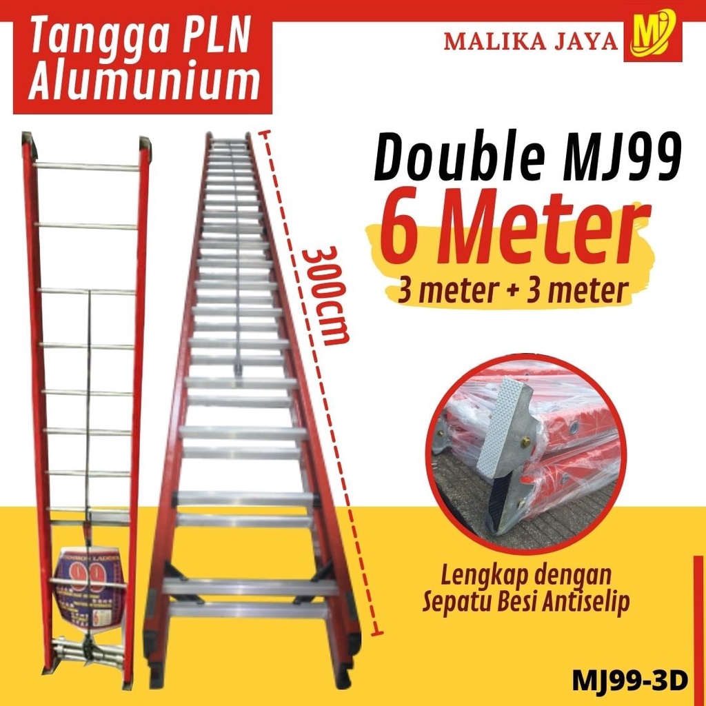 Tangga PLN Alumunium MJ99 Sliding