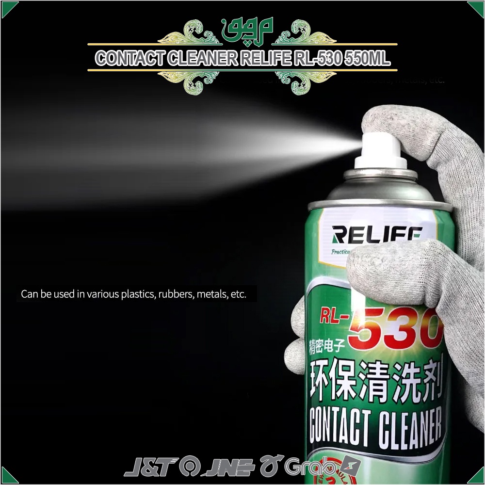Contact Cleaner Relife RL-530 550ML / CONTACT CLEANER RELIFE RL-530 550ML CAIRAN PEMBERSIH KACA LCD 