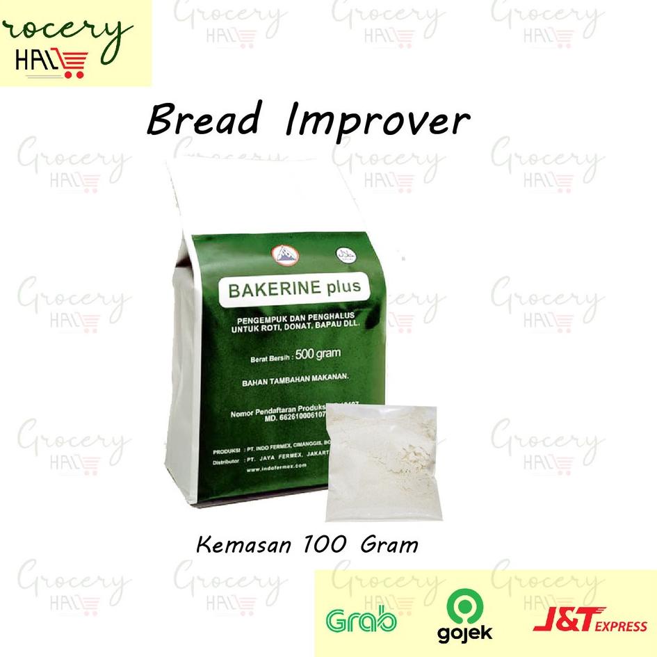 

Terlaris BREAD IMPROVER BAKERINE PLUS KEMASAN 100 GRAM