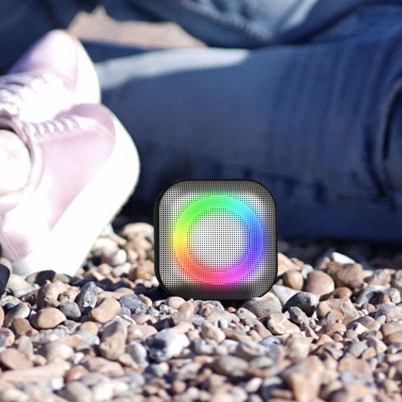 【COD】MMS-68 Bluetooth Speaker V5.0 Mini Portable Speaker RGB lights With Lanyard Bluetooth Speaker - S29