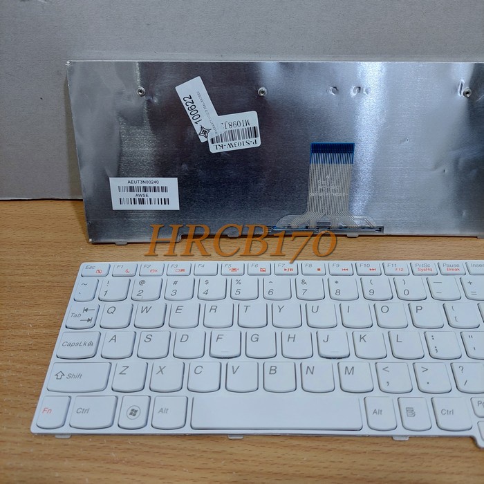 KEYBOARD LENOVO Ideapad S10-3 S110 Series - S10-3S E10-30 SERIES PUTIH -HRCB