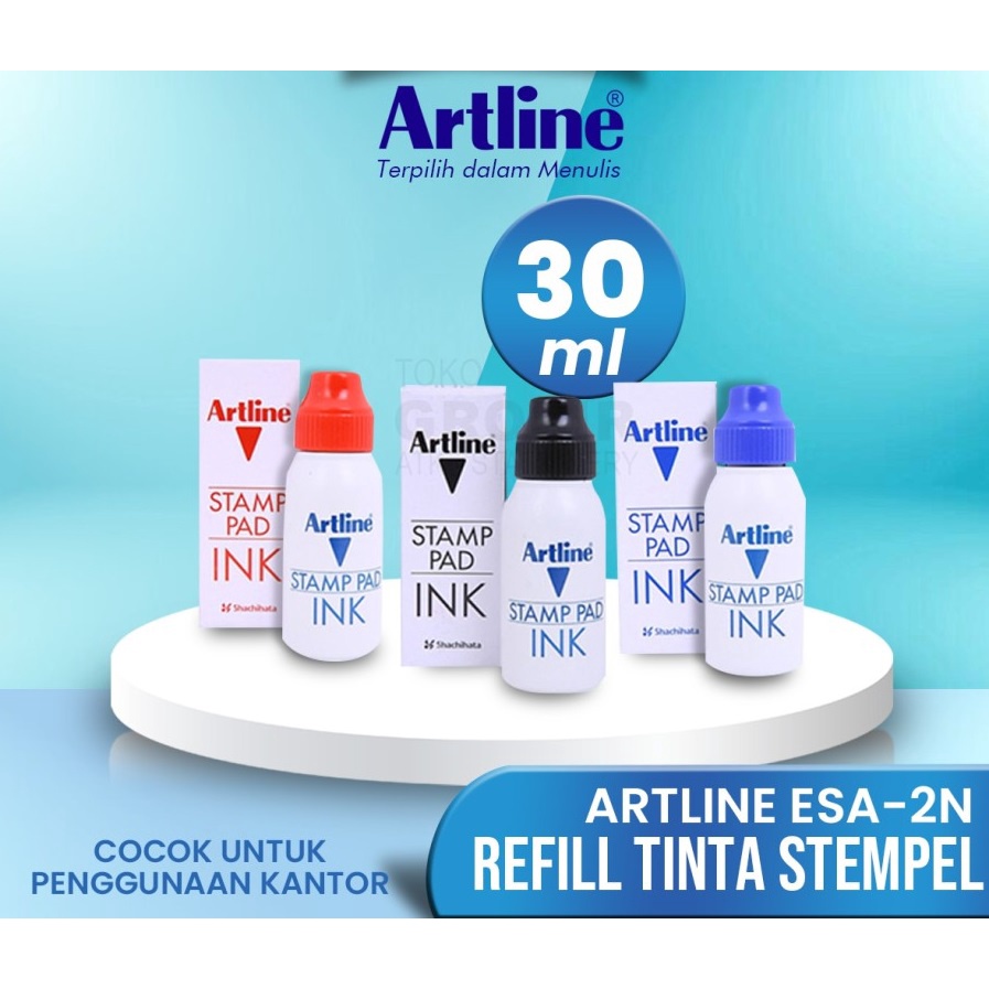 

Tinta Stempel / Stamp Pad Refill Ink Artline 30 ml ESA-2N1