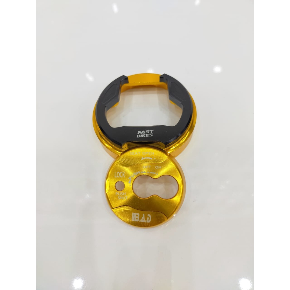 cover tutup tangki bensin + kunci kontak Yamaha Nmax old full cnc