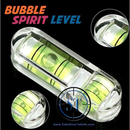 Mini T type Bubble Spirit Level 8x30mm Acrylic Professional Measuring Waterpass Dudukan Baut Kemiringan Level