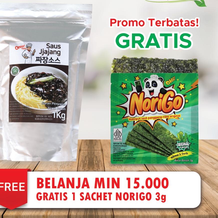 

← Saus Jjajang Halal Pasta Kedelai Hitam 1kg Saus jjajangmyeon Oppa!Oppa ♢