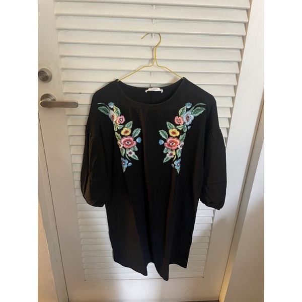 mango dress sweater original with embro