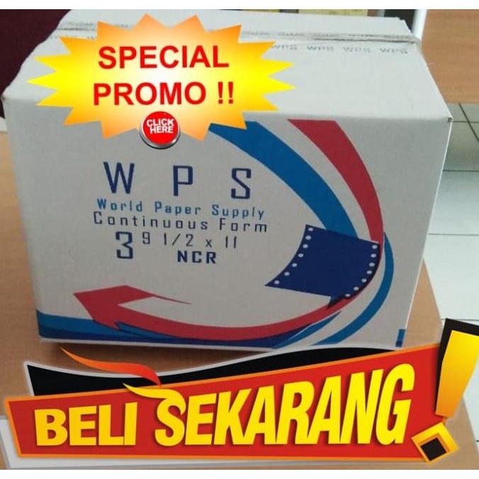 

Wps Continous Form 91/2 X 11 3 Ply ( K3 Wps ) Ncr