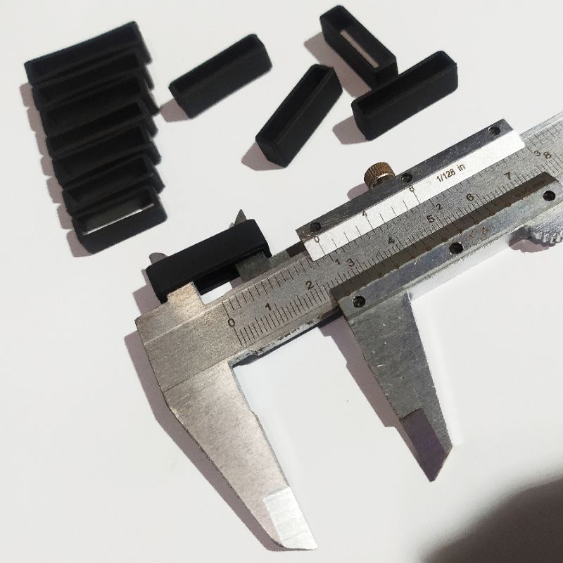 loop strap bahan rubber dapat 2 pcs untuk semua strap model rubber